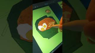 How To Draw Food With A Wacom