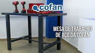 Instalação da Mesa de Trabalho de Aço 🔨 | Estantes da Cofan