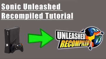 Sonic Unleashed Recompiled Tutorial - Dumping and Installation