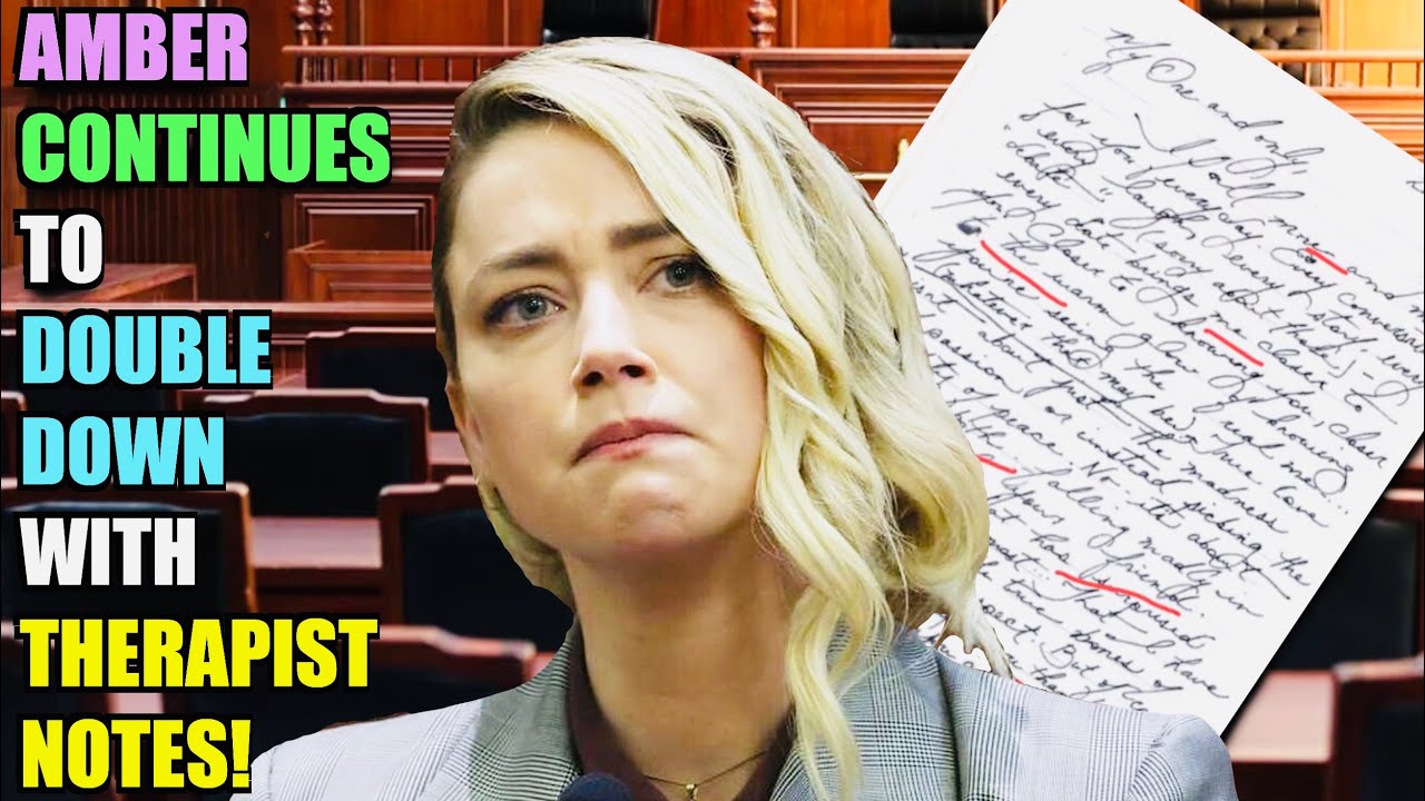Amber Heard says interesting things about therapist notes… YouTube