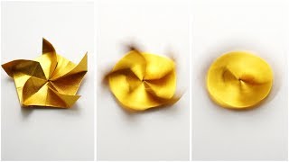 ORIGAMI PENTAGONAL BLOW SPIN (Ali Bahmani)