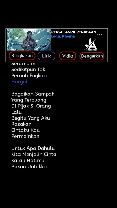 pergi tanpa perasaan