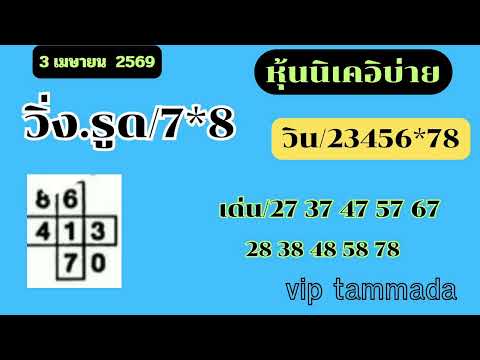 2026 04 03 หุ้นนิเคอิบ่าย