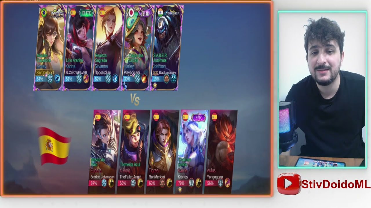 TESTE ESTA NOVA BUILD DA LESLEY O DANO ESTA INSANO! MELHOR BUILD  DA LESLEY DE 2026 | Mobile Legends