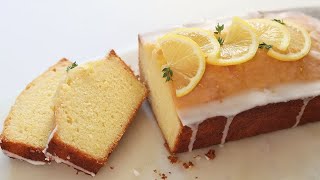 经典柠檬磅蛋糕 超湿润不干涩配方 口味清新不甜腻 Super Moist Lemon Pound Cake Recipe