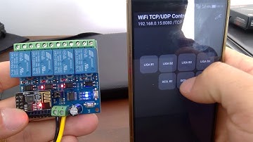 Modulo Relê Wifi 4 Canais Esp8266, Esp01 Esp8266