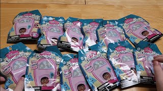 opening 12 disney doorables series 8 blind bags ASMR NO TALKING (with codes)