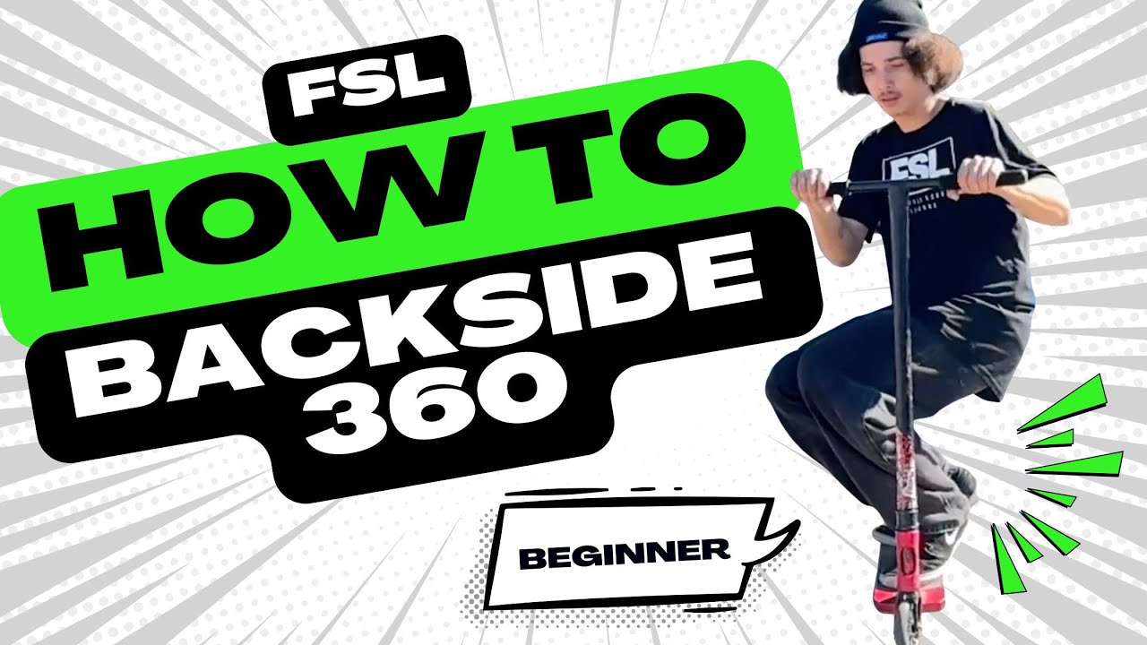 Scooter Trick Tutorial: 360 🛴 | Step-by-Step Guide - YouTube