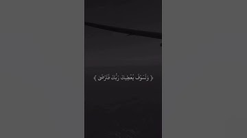 #حالات #تلاوة قرآن كريم #حالات ولسوف يعطيك ربك فترضى#تلاوة مريحة للنفس #حالات واتساب قرآن كريم