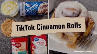 TikTok Cinnamon Roll Hack with Heavy Cream