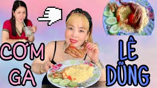 CƠM GÀ LÊ DŨNG | CÙNG THÁNH ĂN CHỰC | GÀ CHIÊN GIÒN SIÊU NGON | Phượng Nguyễn - Cuộc Sống Việt Nam