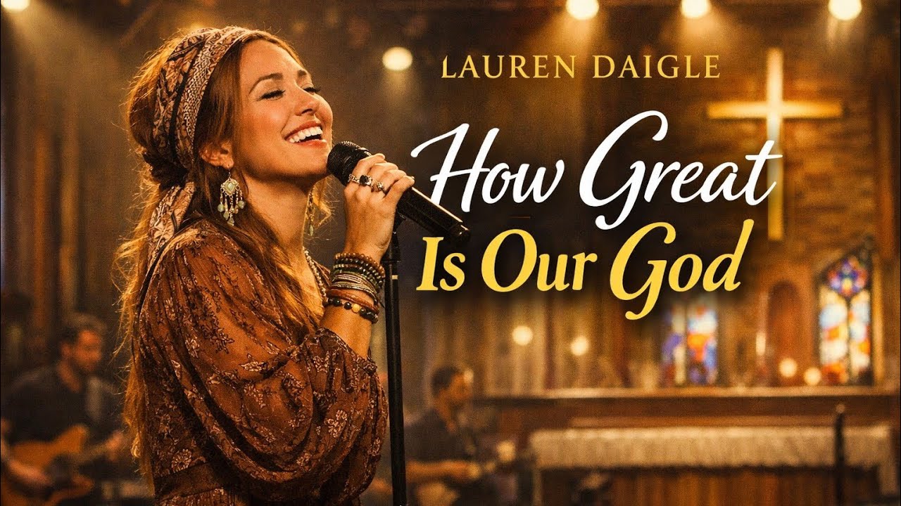 Lauren Daigle How Great Is Our God – Praise & Worship | Gospel Song✝️🙏