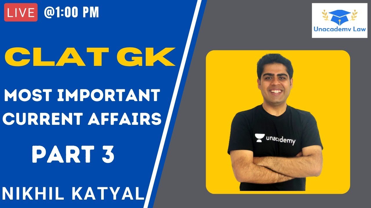 Most Important Current Affairs Feb 2021 Part 3 L Unacademy LAW L