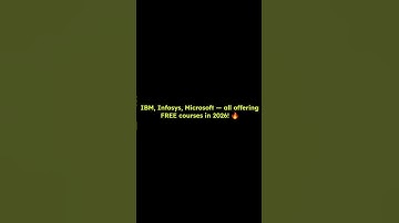 Top  Free Certified Courses in 2025 🎓 | Microsoft, IBM, AWS, Infosys & More 💻🔥