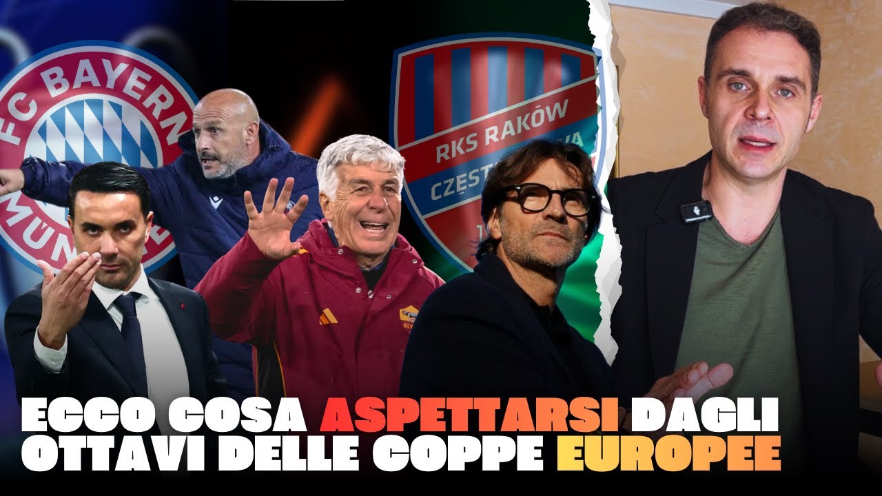 IL COMMENTO AI SORTEGGI EUROPEI