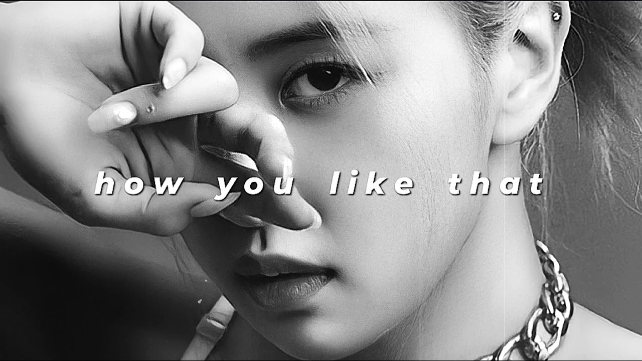 blackpink - how you like that (slowed + reverb)