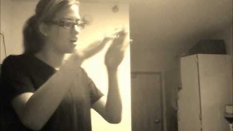 Sierra Englert, ASL midterm 2 of 2