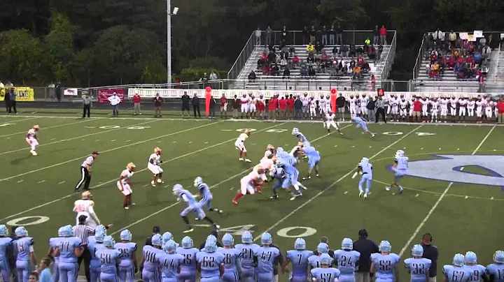 Central Valley's HS Sr. #17  WR/DB BJ Powell