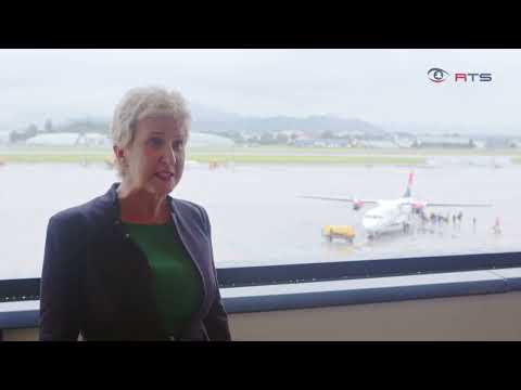 First landing of Air Serbia at Salzburg Airport