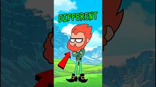 Robin had different personalities. #teentitans #shorts #leprechaun