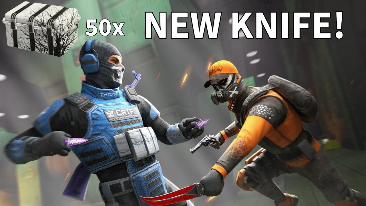 I GOT A KNIFE! | Critical Ops Black Metal Case Opening 50x