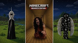 10 New Minecraft Horror Mods For BEDROCK/POCKET EDITION | Minecraft Horror Mods For BEDROCK EDITION screenshot 1