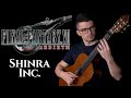 Shinra inc final fantasy vii  classical guitar cover