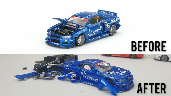 Mini GT x Kaido House No. 089 Nissan Skyline GT-R (R33) Kaido Works V2 