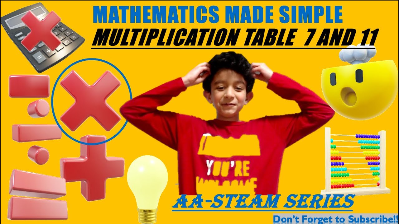 Maths Made Easy and Simple | How to do Multiplication 7 and 11 fast? | Mathematics tricks and tips