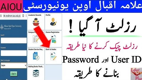 AIOU | aiou result spring 2021 | aiou result card information | aiou result 2021