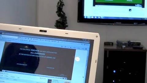 Intel Wireless Display (WiDi) CES 2010