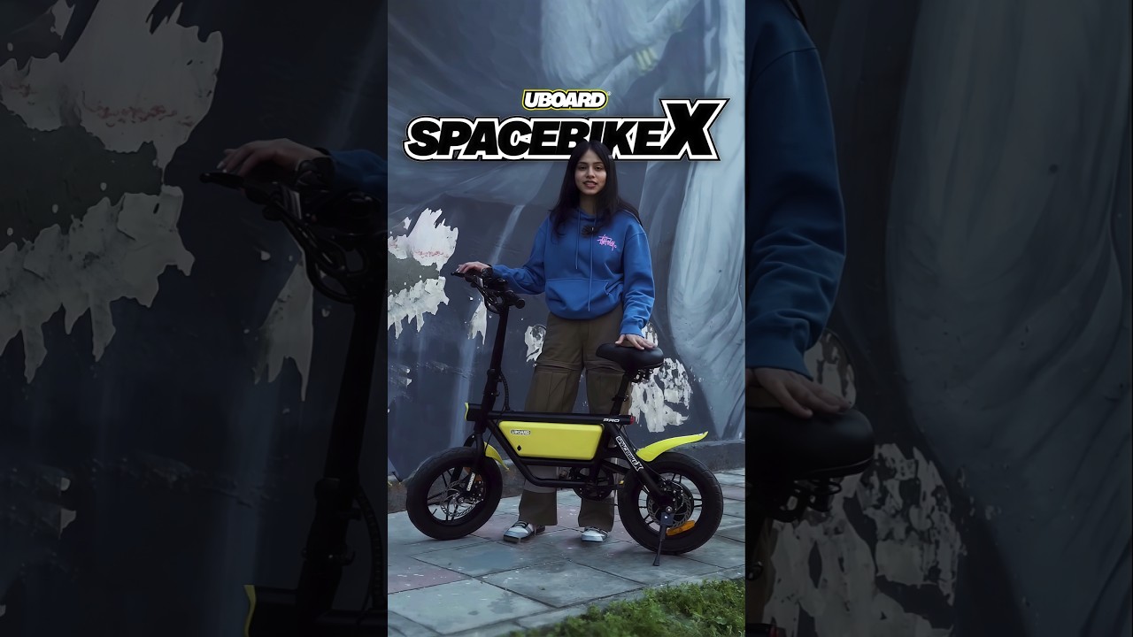 The Best Futuristic Ride Is Here! Uboard SpaceBikeX 🚀