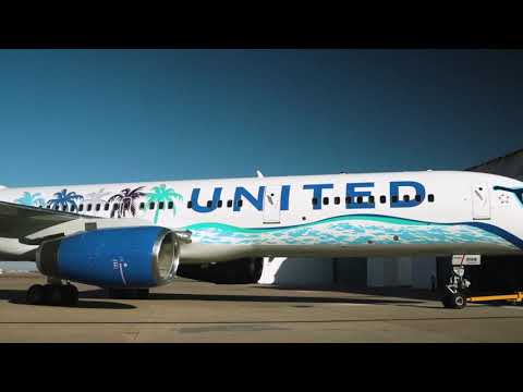 Video: United Airlines Elimineert Servicekosten Voor Surfplanken Op Vluchten In Californië