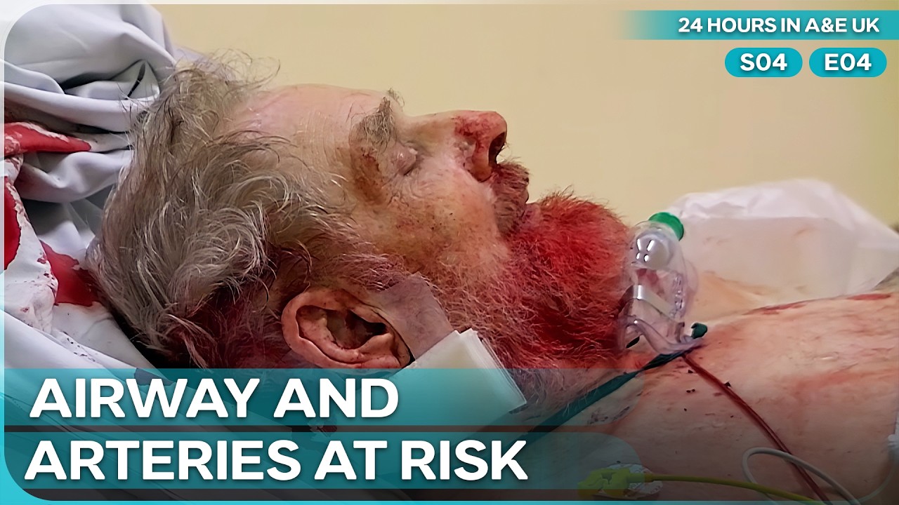 A Potentially Fatal Neck Stabbing at Home | 24 Hours In A&E UK