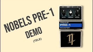Nobels PRE-1 Preamp / Booster Demo (Tele) - YouTube