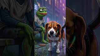 From Homeless Beggar to $1.2M Crypto Whale: Pepe &amp; Lucky Dog's Epic Glow-Up! 🐸📈💰 #RagsToRiches