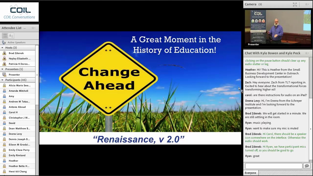 Transformational Forces in Higher Education and the PSU Response – A COIL Conversation