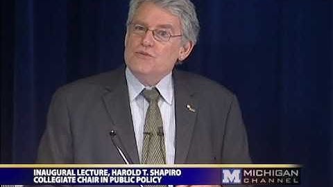 Paul Courant: Public Goods and the Public Good