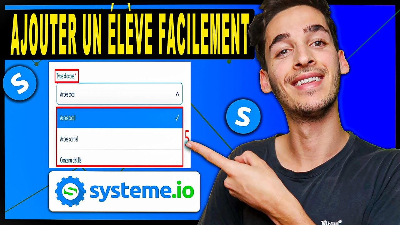Comment ajouter manuellement un élève à une formation sur SYSTEME IO ...