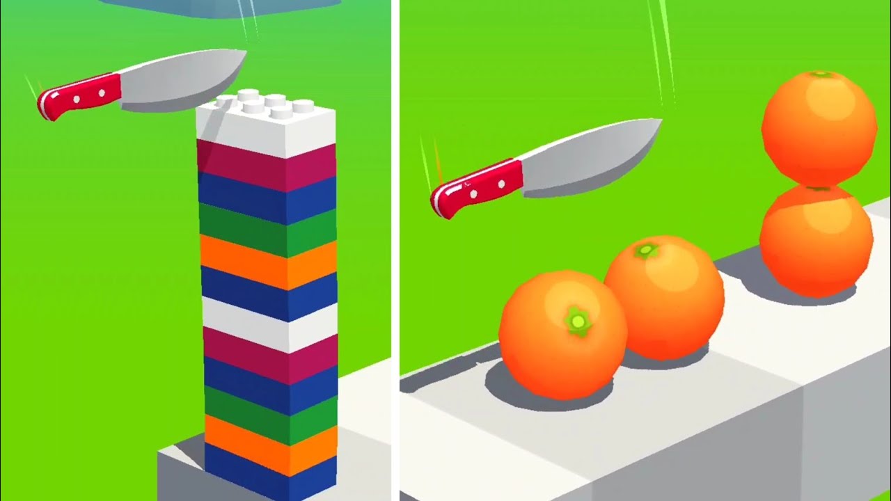 Slice It All Gameplay! Satisfying and Relaxing ASMR Slicing Video NEW UPDATE