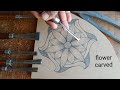 Unleash your creativity wood carving flower
