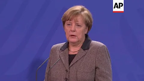 Afghan President Ghani meets Merkel