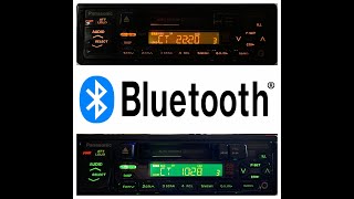 1990s Panasonic CQ-RD15 Car Cassette Radio + Bluetooth – Baltic