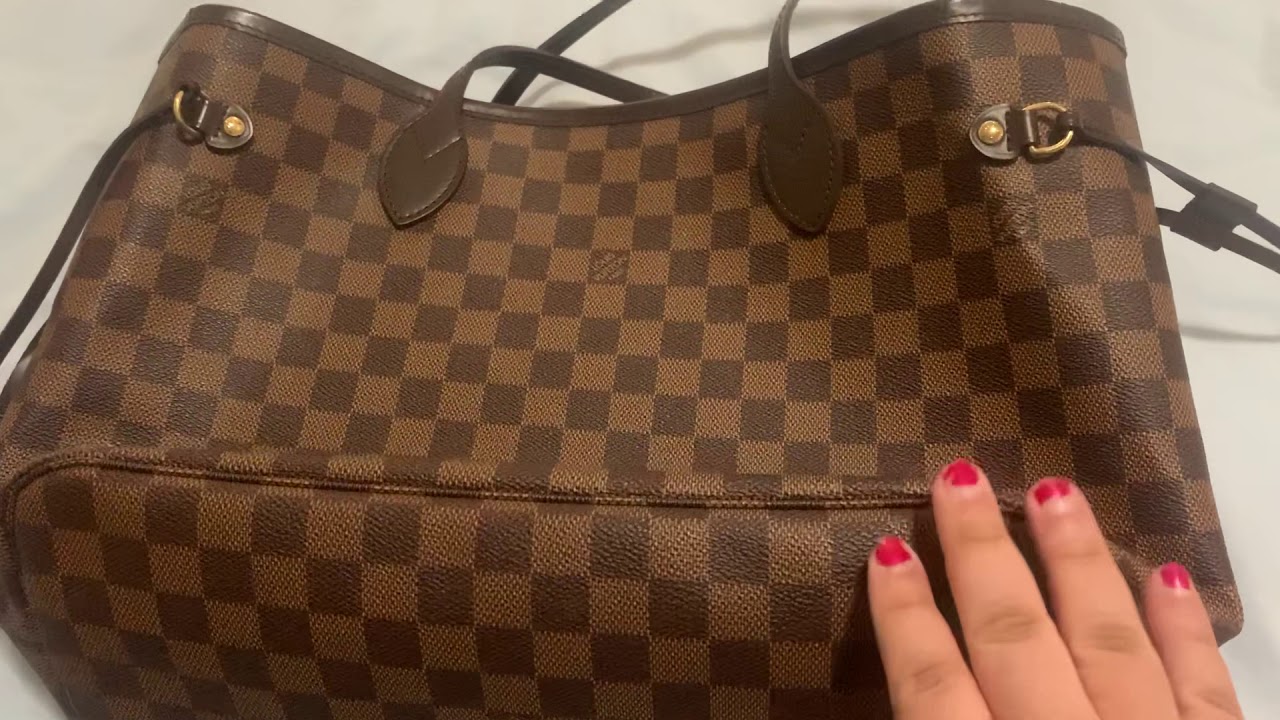 Louis Vuitton Neverfull MM 10 yr wear and tear review - YouTube