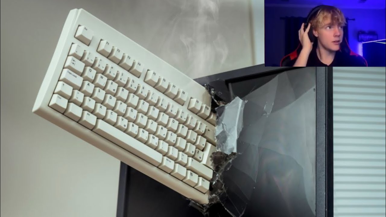 Gamer rage should never get this bad - YouTube