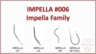 Impella Family, Impella CP, 5.5, RP and RP Flex, #impella