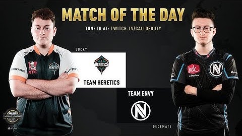 Heretics vs Team Envy | CWL Pro League 2019 | Division B | Week 9 | Day 2