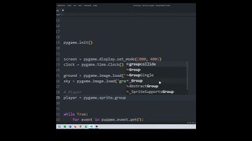 Making a game with python using pygame. (Timelapse video)