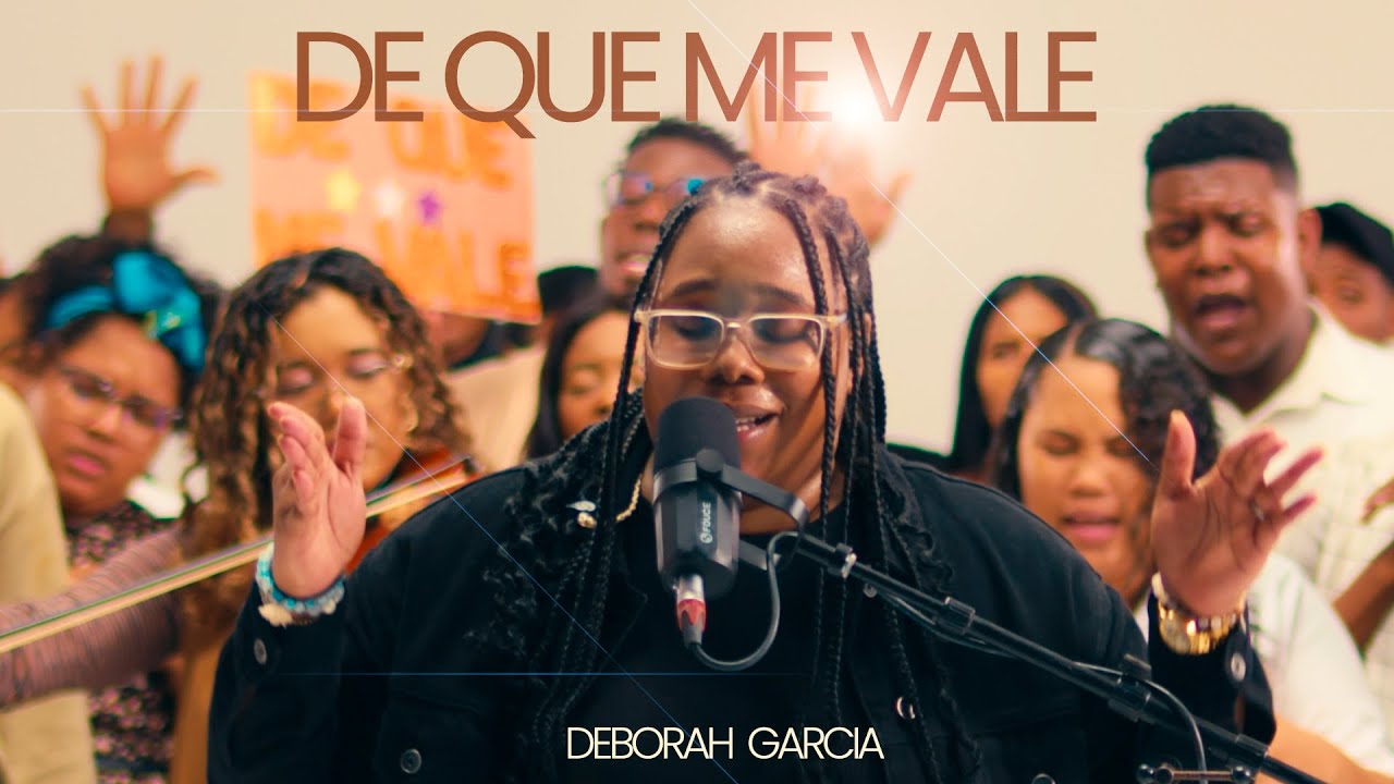 De que me vale - Deborah Garcia (Video Oficial) Live + Session