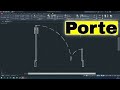 Maîtriser AutoCAD : Comment Dessiner une Porte avec Poignées et Angles d'Ouverture